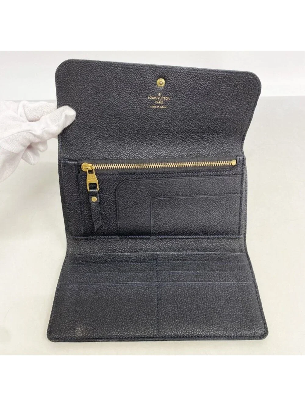 Louis Vuitton Trifold Wallet Monogram Empreinte Portefeuille Virtuose Infini